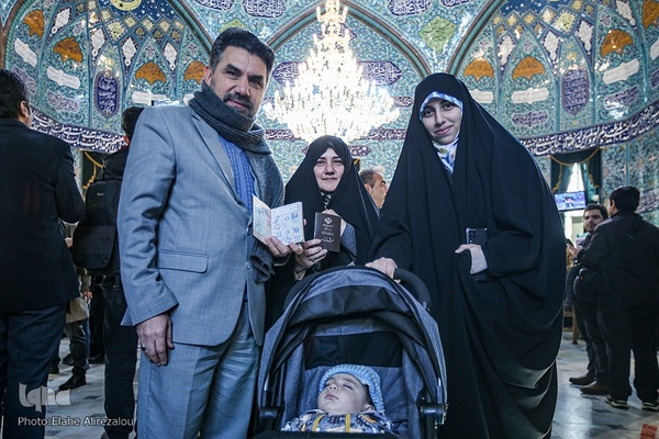 شعبه اخذ رای در حسینیه ارشاد