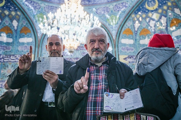 شعبه اخذ رای در حسینیه ارشاد