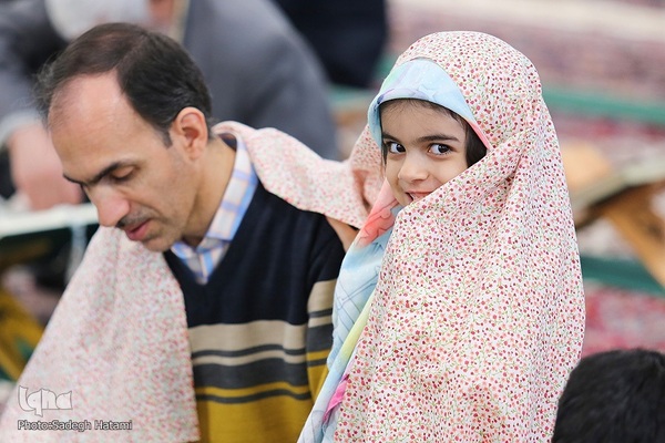 ترتیل‌خوانی قرآن کریم در حرم امام رضا(ع)