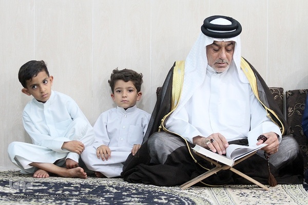 محفل انس با قرآن در روستای مگطوع اهواز