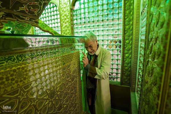 آیین غبارروبی حرم حضرت احمد ابن موسی الکاظم (ع)