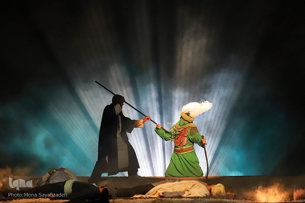 نمایش بزرگ آستان عشق در اهواز