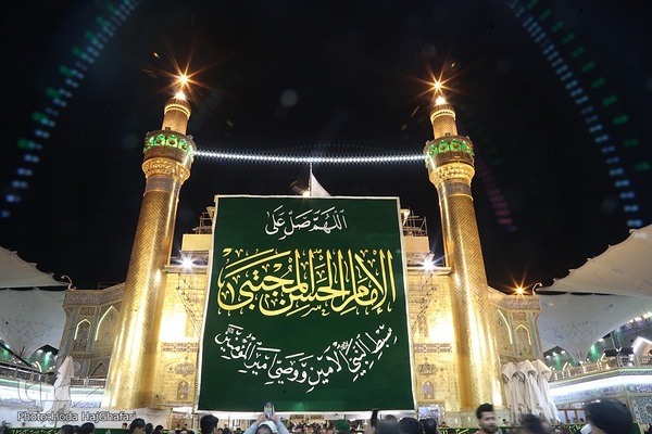 حرم امام علی(ع) در آستانه ولادت کریم اهل بیت