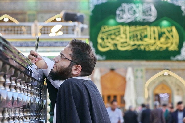 حرم امام علی(ع) در آستانه ولادت کریم اهل بیت