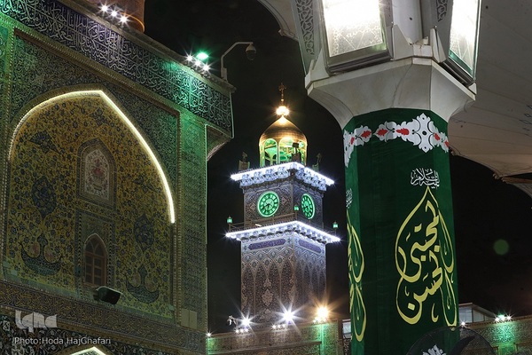 حرم امام علی(ع) در آستانه ولادت کریم اهل بیت