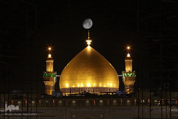 حرم امام علی(ع) در آستانه ولادت کریم اهل بیت