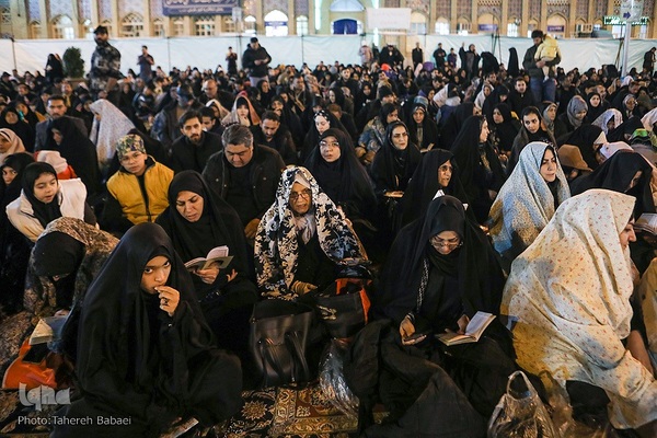مراسم احیای شب نوزدهم رمضان در آستان حضرت عبدالعظیم(ع)