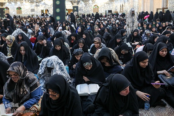 مراسم احیای شب نوزدهم رمضان در آستان حضرت عبدالعظیم(ع)