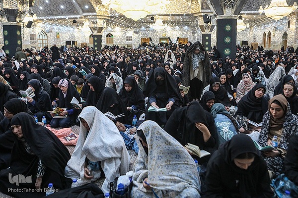 مراسم احیای شب نوزدهم رمضان در آستان حضرت عبدالعظیم(ع)