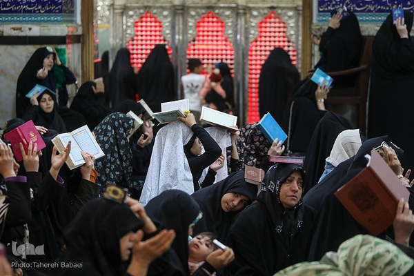 مراسم احیای شب نوزدهم رمضان در آستان حضرت عبدالعظیم(ع)