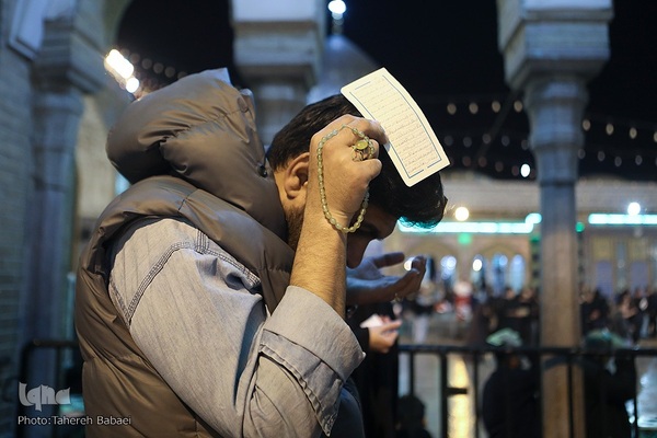 مراسم احیای شب نوزدهم رمضان در آستان حضرت عبدالعظیم(ع)