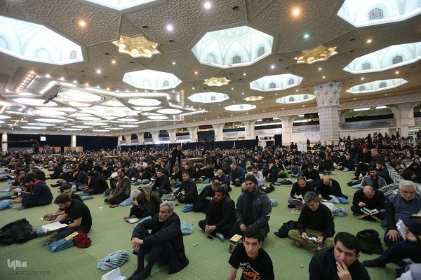 مراسم شب قدر در مصلی تهران