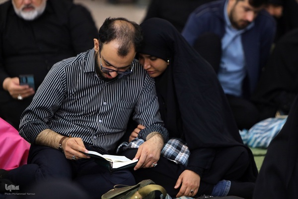 مراسم شب قدر در مصلی تهران