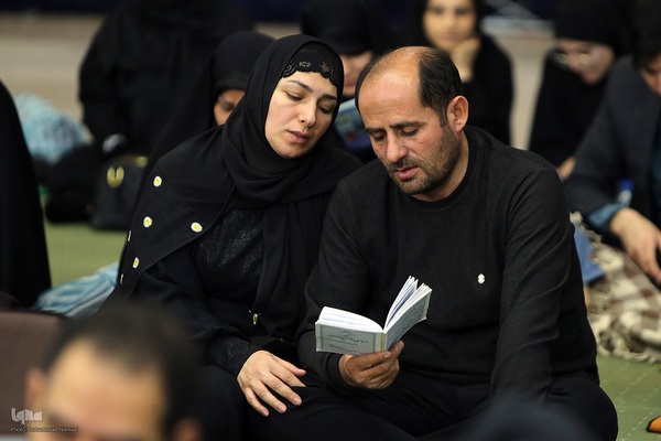 مراسم شب قدر در مصلی تهران