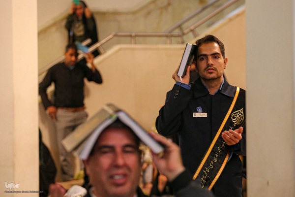 مراسم احیای شب قدر در شاهچراغ