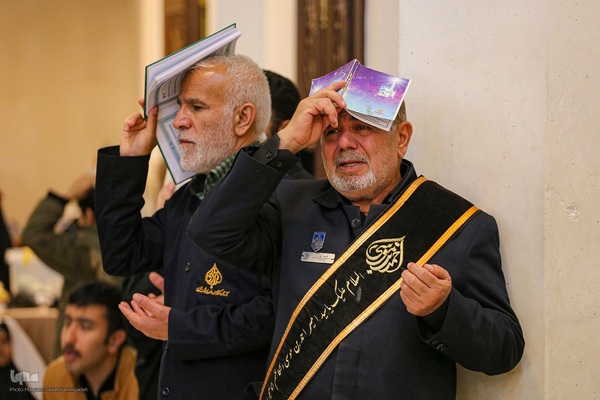 مراسم احیای شب قدر در شاهچراغ