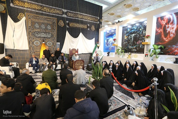 محفل قرآنی با حضور احمد شحات در نمایشگاه قرآن