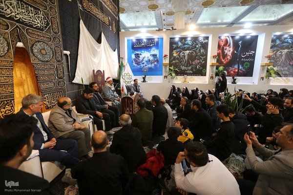 محفل قرآنی با حضور احمد شحات در نمایشگاه قرآن