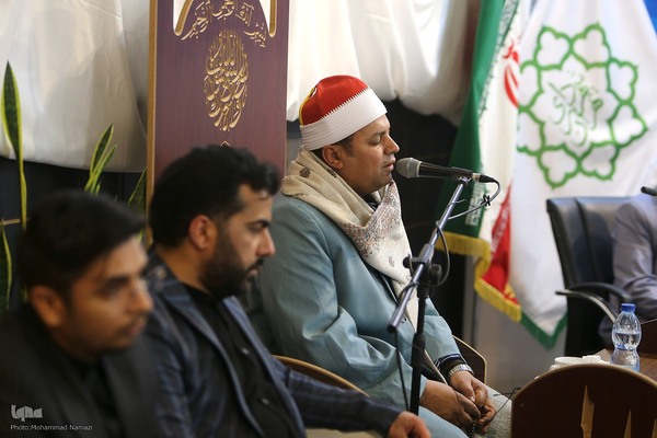 محفل قرآنی با حضور احمد شحات در نمایشگاه قرآن