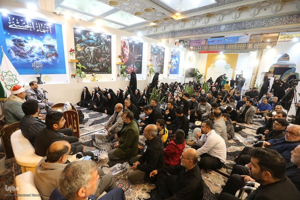 محفل قرآنی با حضور احمد شحات در نمایشگاه قرآن