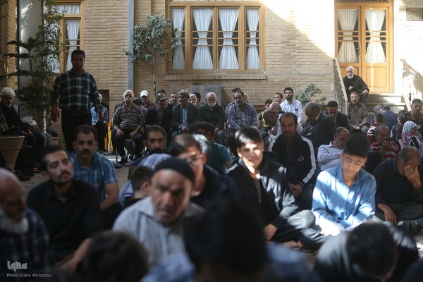 جزء خوانی قرآن کریم در خانه موزه شهید مدرس