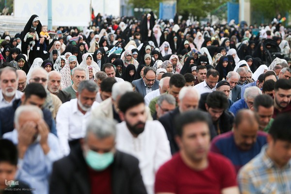 حواشی نماز بندگی و همبستگی عید فطر در تهران