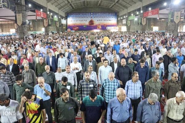 اقامه نماز عید فطر در اهواز