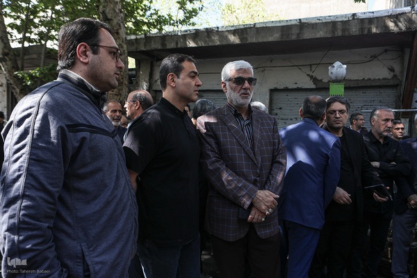 مراسم تشییع و تدفین پیکر مرحوم مغفور حاج ولی‌الله پوراحمدی