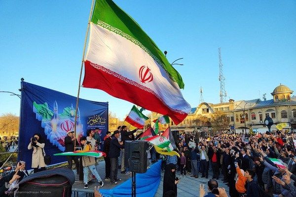 حمایت مردم همدان کشور از حمله موشکی و پهپادی به رژیم صهیونیستی