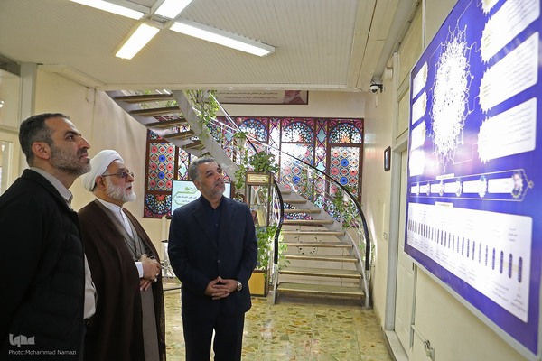 بازدید حجت الاسلام حمید ملکی قائم مقام مدیر حوزه های علمیه سراسر کشور از خبرگزاری ایکنا