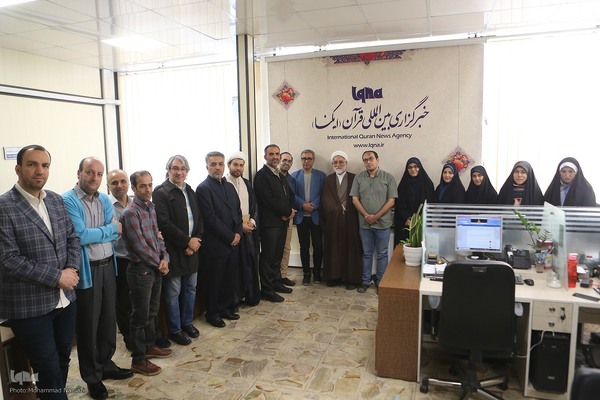 بازدید حجت الاسلام حمید ملکی قائم مقام مدیر حوزه های علمیه سراسر کشور از خبرگزاری ایکنا