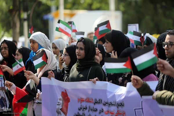 تجمع دانشجویان دانشگاههای علوم‌پزشکی در دفاع از ملت مظلوم فلسطین