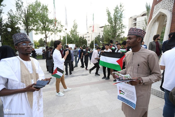 تجمع دانشجویان دانشگاههای علوم‌پزشکی در دفاع از ملت مظلوم فلسطین