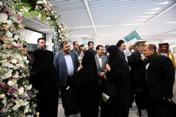 مراسم بدرقه نخستین زائران حج تمتع