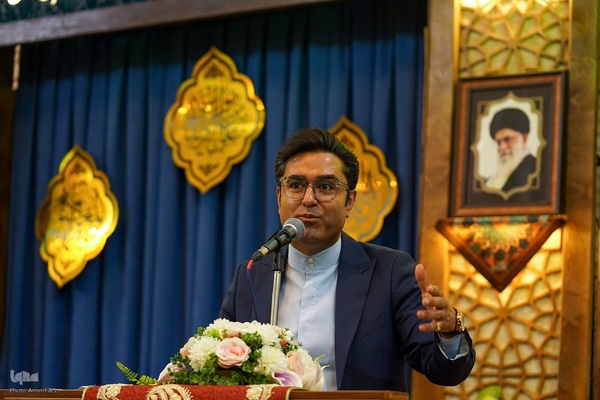 گلباران خدام حرم حضرت شاهچراغ عليه‌السلام‎