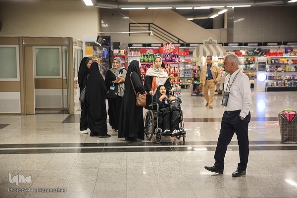 اعزام نخستین زوار حج تمتع خراسانی از فرودگاه بین‌المللی مشهد