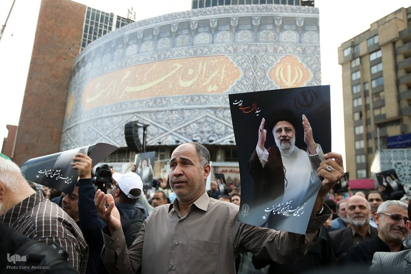 اجتماع مردم ایران به‌مناسبت شهادت آیت‌الله رئیسی