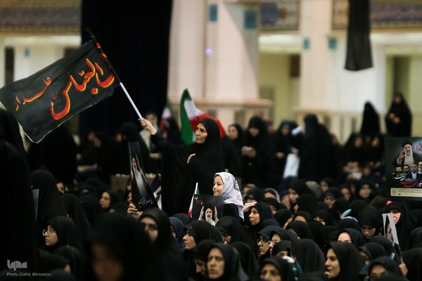 «مراسم وداع» مردم با رئیس جمهور در مصلی