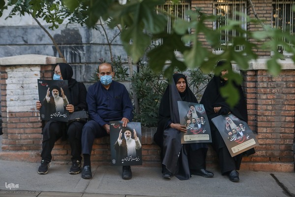 مراسم تشییع پیکرهای شهدای خدمت