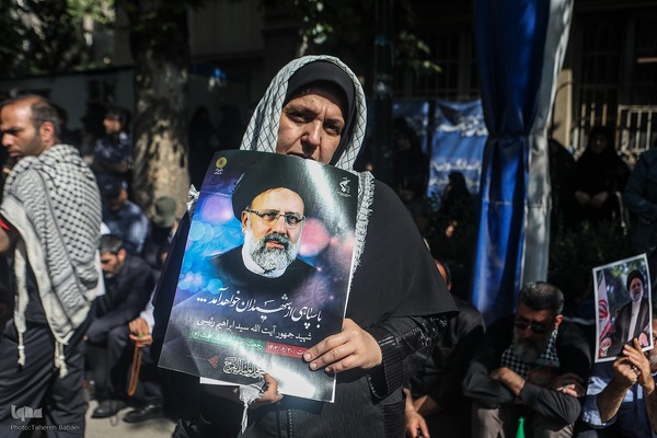 مراسم تشییع پیکرهای شهدای خدمت