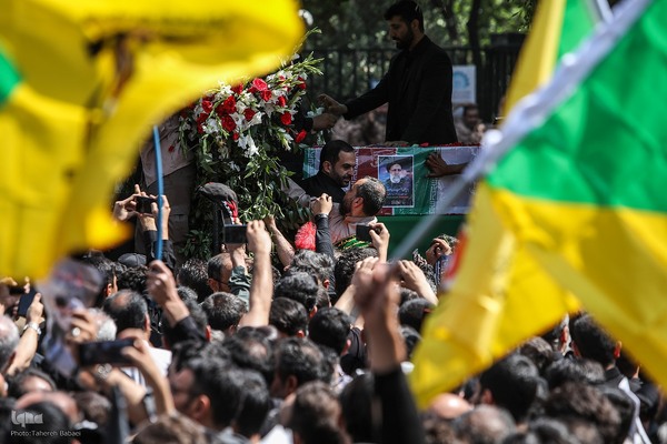 مراسم تشییع پیکرهای شهدای خدمت