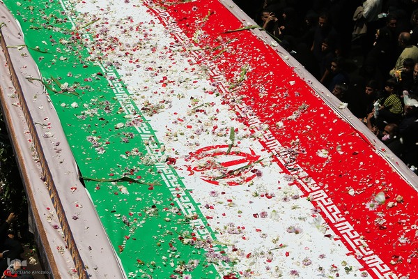 تشییع پیکر رئیس جمهور شهید در تهران (۲)