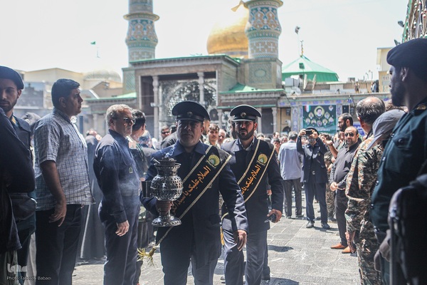 آیین تدفین و خاکسپاری پیکر شهید حسین امیرعبداللهیان