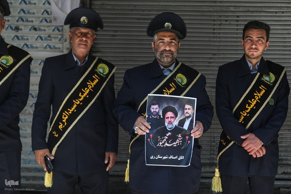 آیین تدفین و خاکسپاری پیکر شهید حسین امیرعبداللهیان