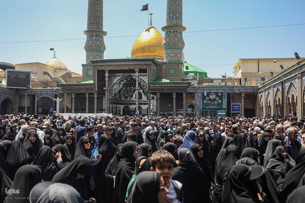 آیین تدفین و خاکسپاری پیکر شهید حسین امیرعبداللهیان