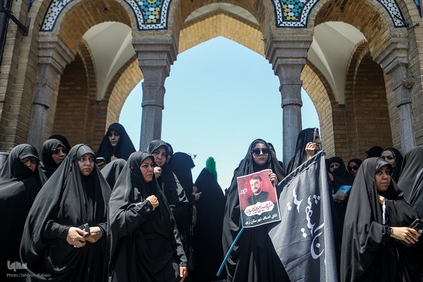 آیین تدفین و خاکسپاری پیکر شهید حسین امیرعبداللهیان