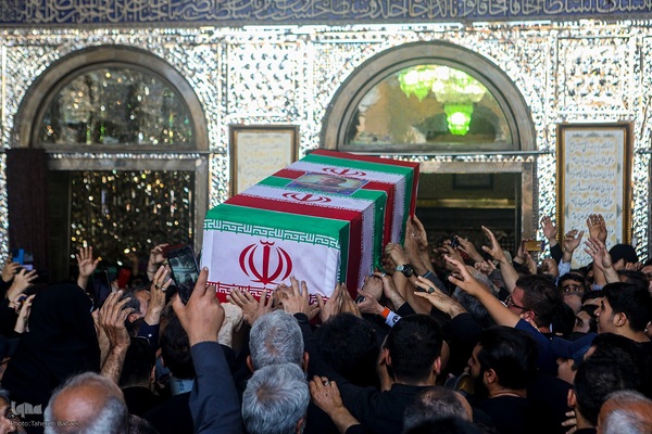 آیین تدفین و خاکسپاری پیکر شهید حسین امیرعبداللهیان