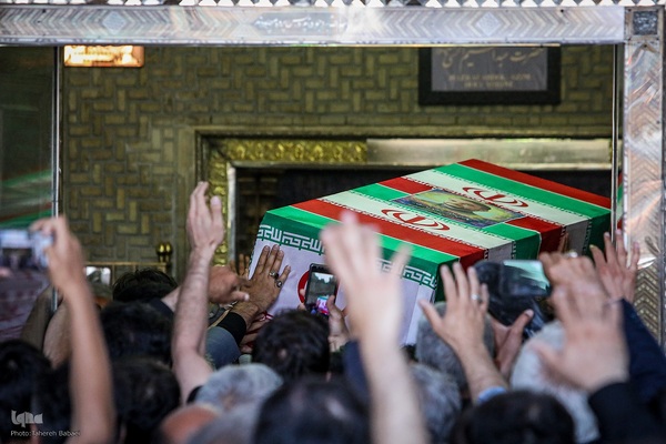 آیین تدفین و خاکسپاری پیکر شهید حسین امیرعبداللهیان