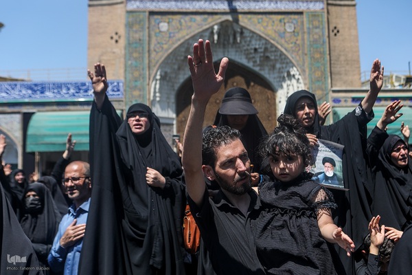 آیین تدفین و خاکسپاری پیکر شهید حسین امیرعبداللهیان