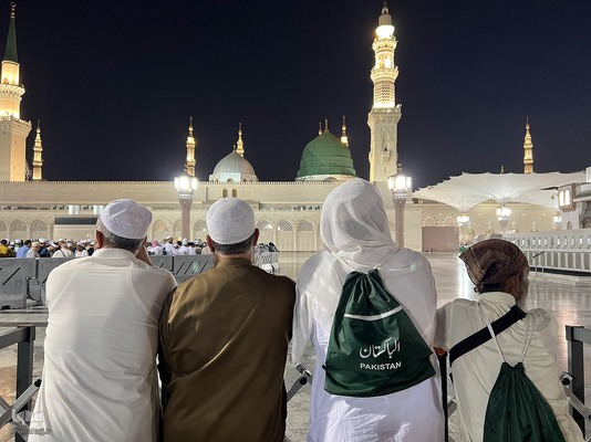 حال و هوای مسجدالنبی در ایام حج